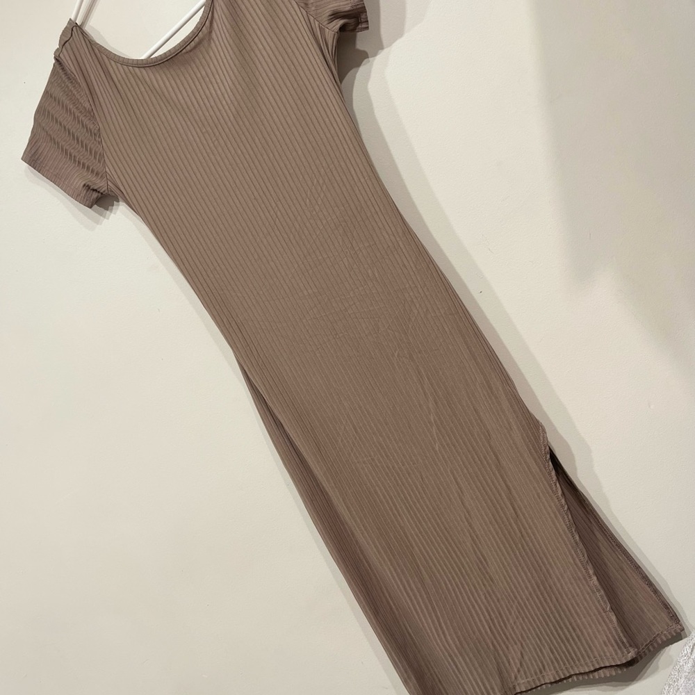 Beige dress, size L